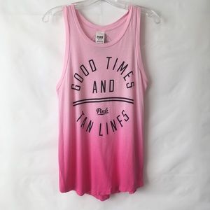 PINK Victoria's Secret Tops - Pink Victoria’s Secret Gradient Ombre Tank Top PINK Victoria's Secret Tops - Pink Victoria’s Secret Gradient Ombre Tank Top